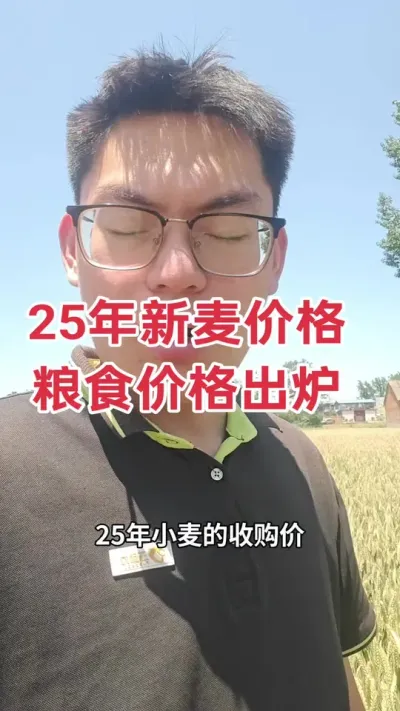 #三农种植 #分享农业知识帮农民增产增收 #小麦种植 #小麦干旱 #小麦价格 25年小麦价格已经出炉了，25年新麦收购价