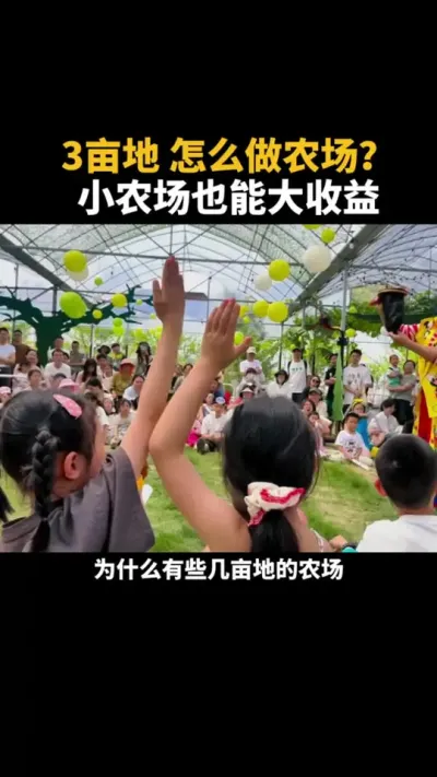 3亩地怎么做农场？ #农场 #农庄 #乡村振兴 #返乡创业 #新农人