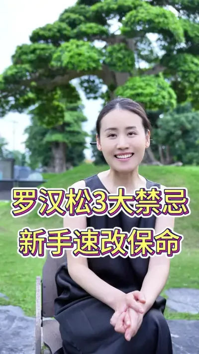 罗汉松3大禁忌，新手速改保命#罗汉松 #罗汉松养护 #养花小知识 #养花人的乐趣 #花卉绿植