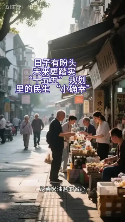 日子有盼头，未来更踏实 日子有盼头，未来更踏实——“十五五” 规划里的民生 “小确幸”