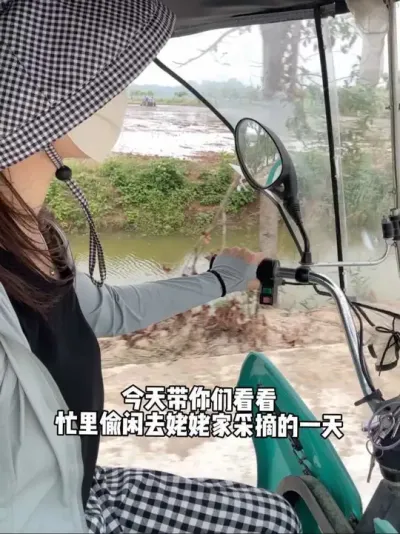 00����ǻش�����ѽ���֮æ��͵��ȥ���ѼҲ�ժ��һ��#ũ���Խ��� #ũ������#vlogһ��ƽ�� #�ҵ���������