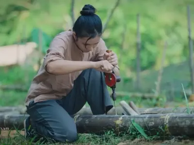 ����һ��ˢ��ũ��СԺ��#СԺˢ�� #��԰����