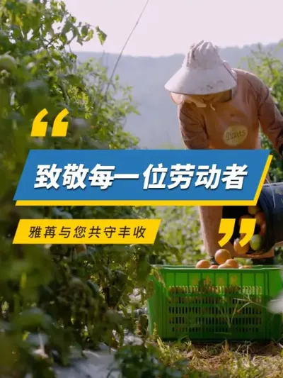 致敬每一位劳动者，雅苒与您共守丰收 #雅苒国际 #肥料 #农业种植 #五一 #劳动节