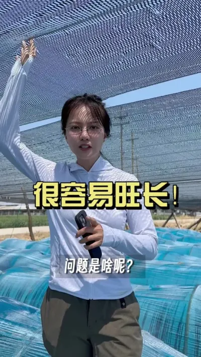 特别是用蓝膜的铁铁，这个时候的管理一定要注意&hellip;&hellip;#新农人计划2025 #来抖音学农技 #乡村生活家 #抖音助农扶农