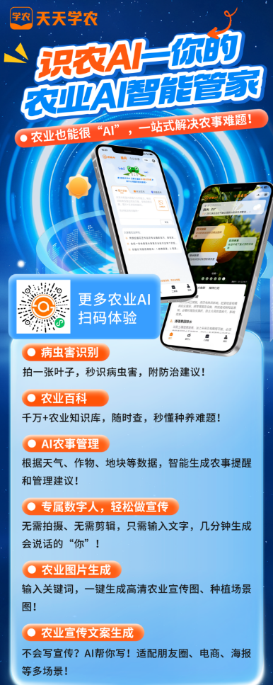 识农AI今日农事