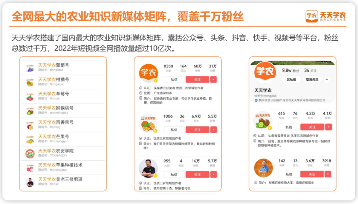 渠道招商｜天天学农开放认证培训产品推广合作